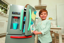 Load image into Gallery viewer, Little Tikes First Fridge Refrigerator with Ice Dispenser Pretend Play Appliance for Kids, Play Kitchen Set with Kitchen Playset Accessories Unique Toy Multi-Color