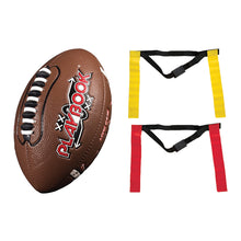 Load image into Gallery viewer, Franklin Sports Youth Flag Football Set — Flag Football Set for Kids — Mini Playbook for Flag Football — Includes 2 Flag Sets of 5
