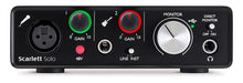 Load image into Gallery viewer, Focusrite Scarlett Solo (2nd Gen) USB Audio Interface with Pro Tools | First