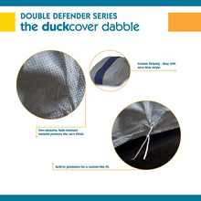 Load image into Gallery viewer, Duck Covers Double Defender SUV Cover for SUVs/Pickup Trucks with Shell or Bed Cap up to 17&#39; 5&quot;