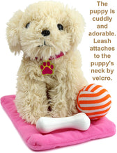 Load image into Gallery viewer, Click n&#39; Play 9 piece Doll Puppy Set and Accessories. Perfect For 18 inch American Girl Dolls
