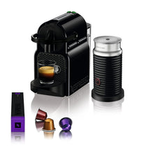 Load image into Gallery viewer, Nespresso Inissia Espresso Machine by De'Longhi with Aeroccino, Black