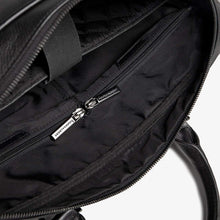 Load image into Gallery viewer, Hook &amp; Albert Black Leather Formal Briefcase