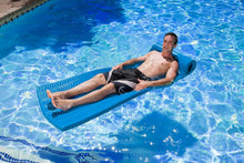 Load image into Gallery viewer, Poolmaster Soft Tropic Comfort Swimming Pool Mattress Float, Blue