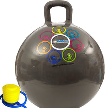 Load image into Gallery viewer, Hippity Hop 45 cm / 18 Inch Diameter Including Free Foot Pump, for Children Ages 3-6 Space Hopper, Hop Ball Bouncing Toy - 1 Ball