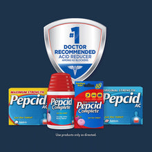 Load image into Gallery viewer, Pepcid Complete Acid Reducer + Antacid Chewable Tablets, Tropical Fruit, 25 ct