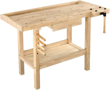 Load image into Gallery viewer, Olympia Tools Hard Wood Workbench