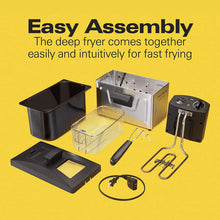 Load image into Gallery viewer, Hamilton Beach Deep Fryer With 12-Cup Oil Capacity And Digital Ti Home Good