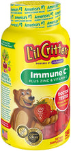 Load image into Gallery viewer, L'il Critters Kids Immune C Gummy Supplement: Vitamins C, D3 &amp; Zinc for Immune Support, 60 or 120mg Vitamin C Per Serving, 190 Count (95-190 Day Supply), from America’s No. 1 Kids Gummy Vitamin Brand
