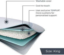 Load image into Gallery viewer, Tempur-Pedic TEMPUR-Adapt ProLo + Cooling-Queen Pillow, white