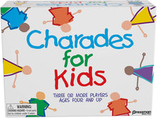Load image into Gallery viewer, Pressman Charades for Kids -- The 'No Reading Required' Family Game
