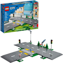 Load image into Gallery viewer, LEGO City Road Plates 60304 Building Kit; Cool Building Toy for Kids, New 2021 (112 Pieces)