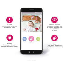 Load image into Gallery viewer, Smart Baby Monitor - Alexa Enabled and Google Assistant Enabled with WiFi - Now able to View on Echo Show, Echo Spot and FireTV from Project Nursery