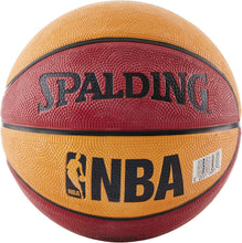 Load image into Gallery viewer, Spalding NBA Mini Rubber Outdoor Basketball