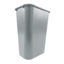 Load image into Gallery viewer, Rubbermaid Commercial Products Fg295600Bla Plastic Resin Wastebasket Trash Can for Bedroom Bathroom, Office, 7 Gallon/28 Quart, Black (Pack of 12)