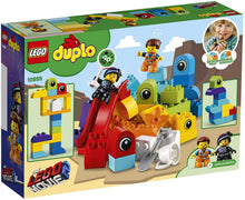 Load image into Gallery viewer, LEGO DUPLO THE LEGO MOVIE 2 Emmet and Lucy’s Visitors from the DUPLO Planet 10895 Building Bricks (53 Pieces) (Discontinued by Manufacturer)