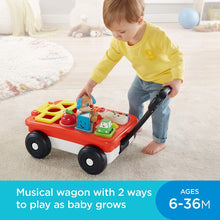 Load image into Gallery viewer, Fisher-Price Laugh &amp; Learn Pull &amp; Play Learning Wagon