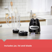 Load image into Gallery viewer, BLACK+DECKER Counter Top Blender, Black, BL2010BPA