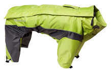 Load image into Gallery viewer, TOUCHDOG 'Quantum-Ice' Full Body Bodied Adjustable and 3M Reflective Pet Dog Coat Jacket w/ Blackshark Technology, Medium, Light Yellow, Grey