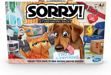 Load image into Gallery viewer, Sorry! Pets Behaving Badly Board Game, for Kids Ages 6 and Up, 2-4 Players