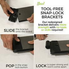 Load image into Gallery viewer, One Inch Series 4ft. x 4ft. x 11in. Composite Square Sandbox Kit