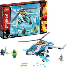 Load image into Gallery viewer, LEGO NINJAGO ShuriCopter 70673 Kids Toy Helicopter Building Set with Ninja Minifigures and Toy Ninja Weapons (361 Pieces)