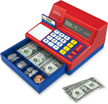 Load image into Gallery viewer, HearthSong® Pretend and Play Calculator Cash Register