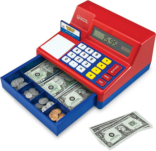 HearthSong® Pretend and Play Calculator Cash Register