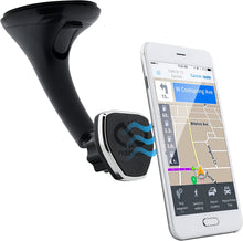 Load image into Gallery viewer, Naztech MagBuddy Car Windshield Phone Mount [Hands Free] Compatible for iPhone 12/SE/11/Pro/Pro Max, Galaxy S20/S10/S9, Note 20 5G/10/9, Pixel + More