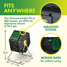 Load image into Gallery viewer, Miracle-Gro Small Composter - Compact Single Chamber Outdoor Garden Compost Bin