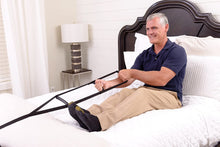 Load image into Gallery viewer, Stander BedCaddie Bed Ladder Sit-Up In-Bed Support Assist Handle with Adjustable Nylon Strap, Three Ergonomic Hand Grips