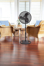 Load image into Gallery viewer, Lasko FBA_2521 Oscillating Adjustable 16-inch Standing Pedestal Fan for Indoor, Bedroom, Living Room, Home Office &amp; College Dorm Use, 1-Pack, Black Basic