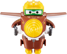Load image into Gallery viewer, Super Wings - Transform-a-Bots 4 Pack | Flip, Todd, Agent Chase, Astra | Toy Figures | 2" Scale