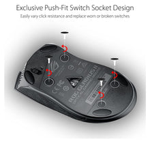 Load image into Gallery viewer, ASUS ROG Gladius II Origin Wired USB Optical Ergonomic FPS Gaming Mouse featuring Aura Sync RGB, 12000 DPI Optical, 50G Acceleration, 250 IPS sensors and swappable Omron switches