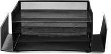 Load image into Gallery viewer, Mind Reader 4TSIDE2 Tier Desk File Tray