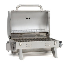 Load image into Gallery viewer, Smoke Hollow 205 Stainless Steel TableTop Propane Gas Grill, Perfect for tailgating,camping or any outdoor event