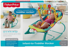 Load image into Gallery viewer, Fisher-Price Infant-to-Toddler Rocker, Dark Safari