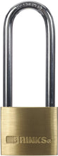 Load image into Gallery viewer, Brinks 161-42001 1-9/16-Inch 40mm Solid Brass Padlock with 2.5-Inch Shackle, 1-Pack