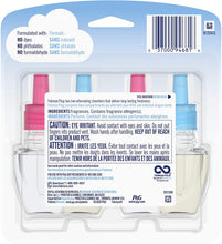 Load image into Gallery viewer, Febreze Noticeable with Downy April Fresh Scent Dual Oil Refill Air Freshener, 2 ct