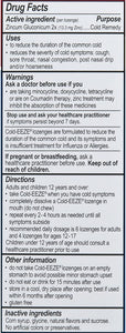 Cold-EEZE Cold Remedy Lozenges Cherry, 18 Count