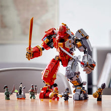 Load image into Gallery viewer, LEGO NINJAGO Fire Stone Mech 71720 Building Kit Featuring LEGO Ninja Mech