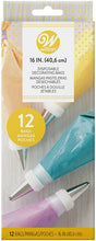 Load image into Gallery viewer, Wilton Disposable 16 Inch Decorating Bags, Pack Of 12