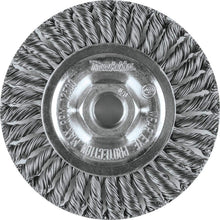 Load image into Gallery viewer, Makita A-98485 4" Stringer Bead Twist Wire Wheel, 5/8"-11
