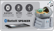 Load image into Gallery viewer, Star Wars The Child Bluetooth Speaker Portable Wireless Crystal Clear for Home, Travel, Outdoor, Rechargeable, The Mandalorian Toy for Kids Ages 4 and Up Compatible with iPhone Samsung