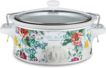 Load image into Gallery viewer, The Pioneer Woman 6 QT Country Garden Portable Slow Cooker with Sealed Lid
