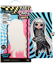 Load image into Gallery viewer, L.O.L. Surprise! O.M.G. Lights Groovy Babe Fashion Doll with 15 Surprises