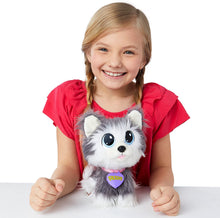 Load image into Gallery viewer, Rescue Runts Husky Plush Dog, White/Gray
