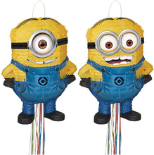 Load image into Gallery viewer, Unique Industries Minions Despicable Me - 3D Pull Pinata Asst