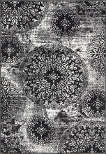 Load image into Gallery viewer, Unique Loom 3138665 Area Rug, 4&#39; x 6&#39; Rectangle, Black