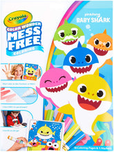 Load image into Gallery viewer, Crayola Baby Shark Wonder Pages, Mess Free Coloring Gift, Stocking Stuffers for Toddlers